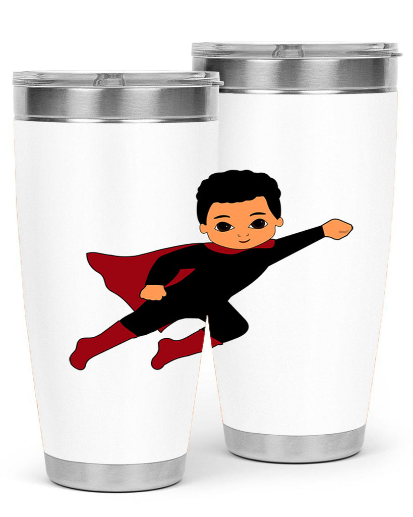 super kid 9#- black men - boys- tumbler