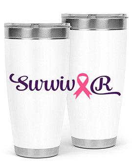 survivor Style 3#- breast cancer- Tumbler
