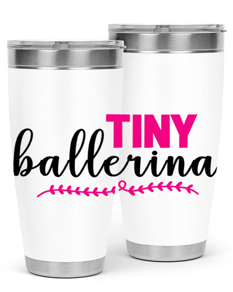 tiny ballerina 87#- ballet- Tumbler