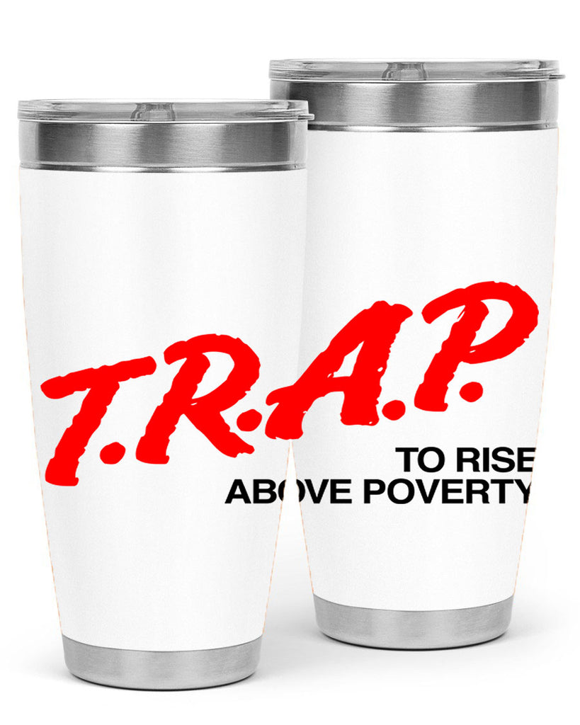 trap 17#- black words phrases- Cotton Tank