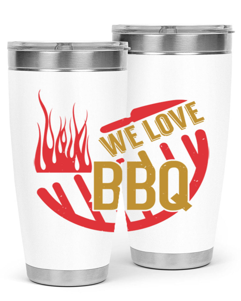 we love bbq 7#- bbq- Tumbler
