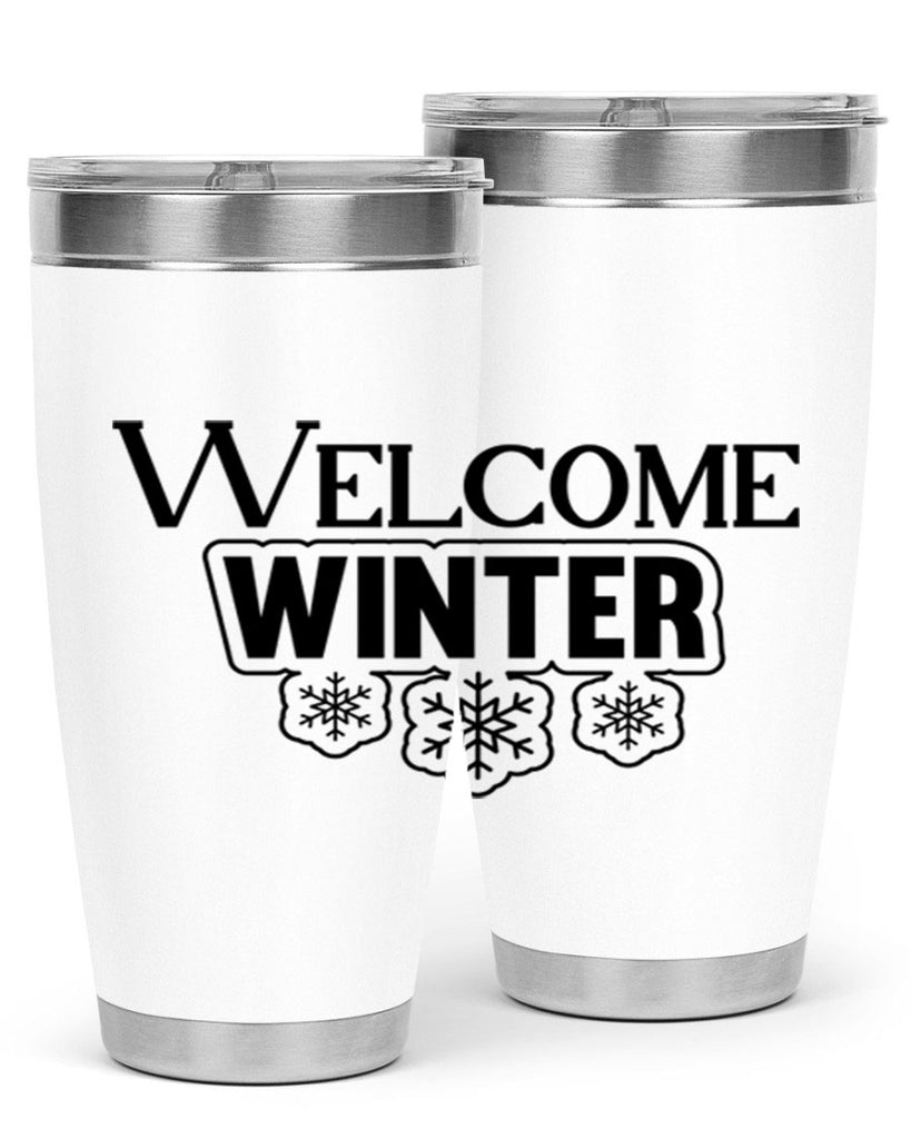 welcome winter 474#- winter- Tumbler