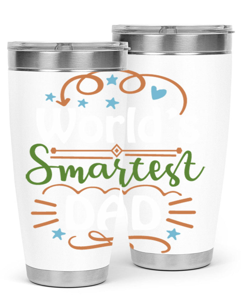 world’s smartest dad 2#- fathers day- Tumbler