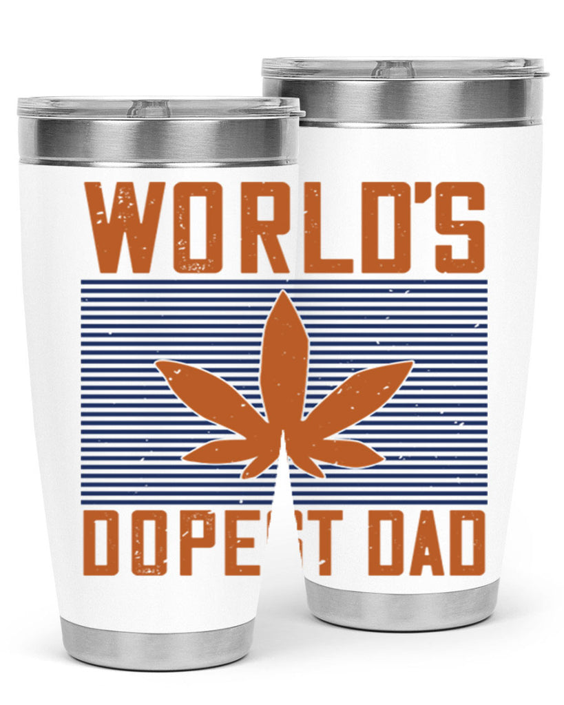 worlds dopest dad 148#- fathers day- Tumbler