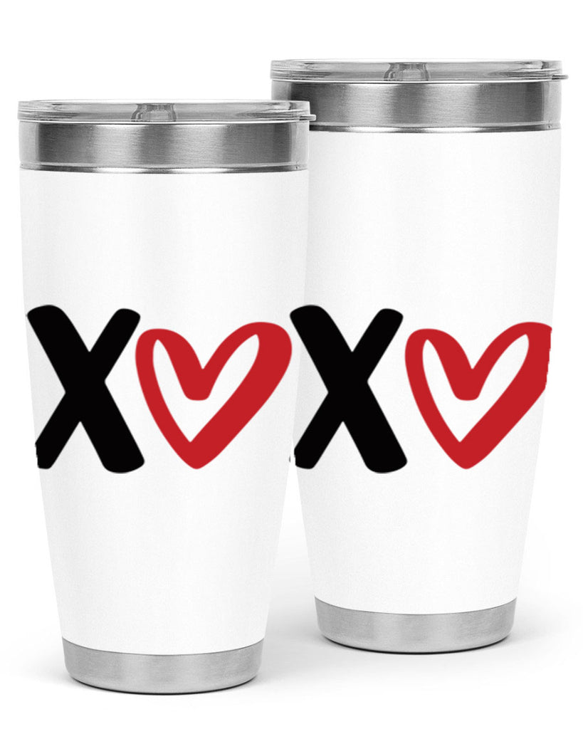 xoxo 12#- valentines day- Tumbler