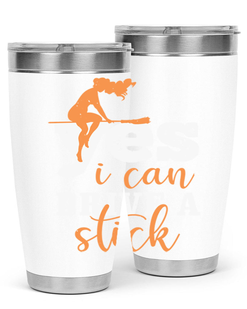 yesi can drive a stick 120#- halloween- Tumbler