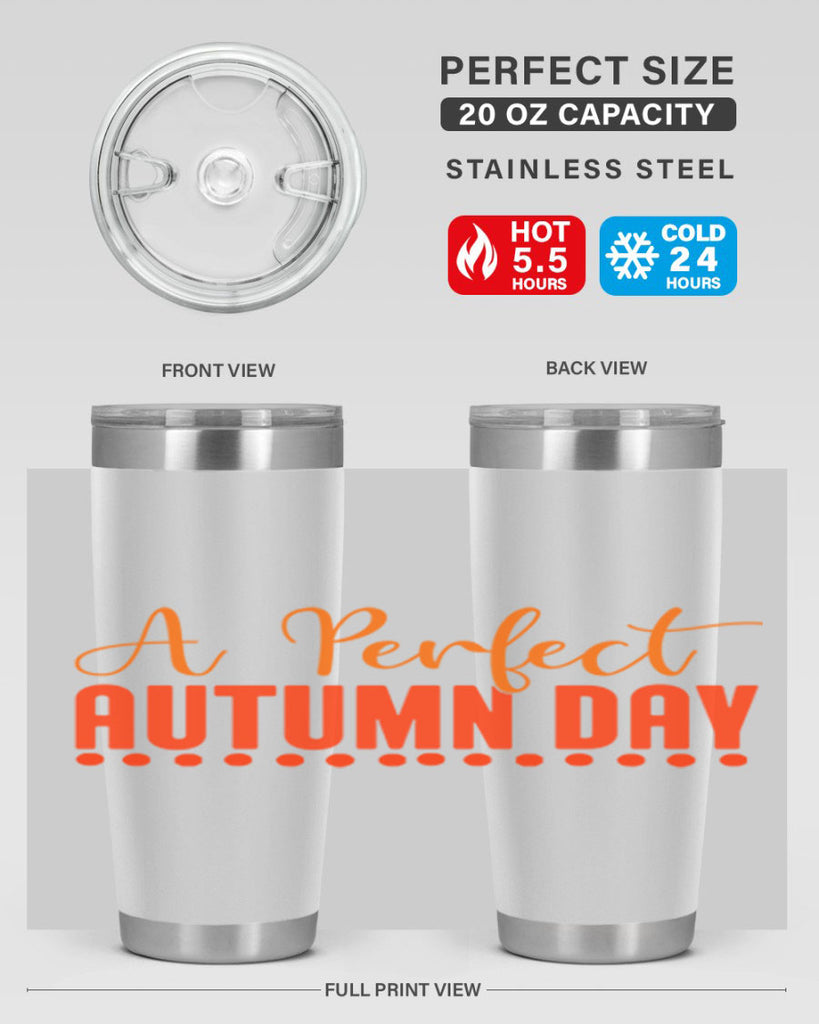 A Perfect Autumn Day Design 2#- fall- Tumbler