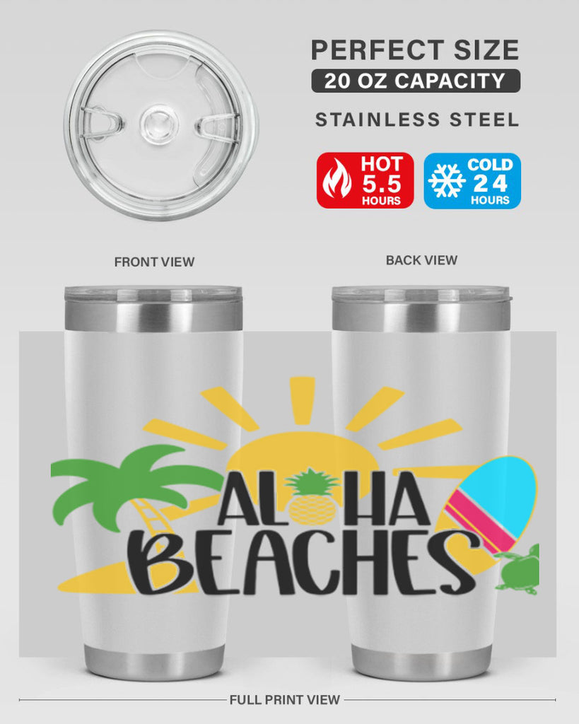 Aloha Beaches Style 55#- summer- Tumbler