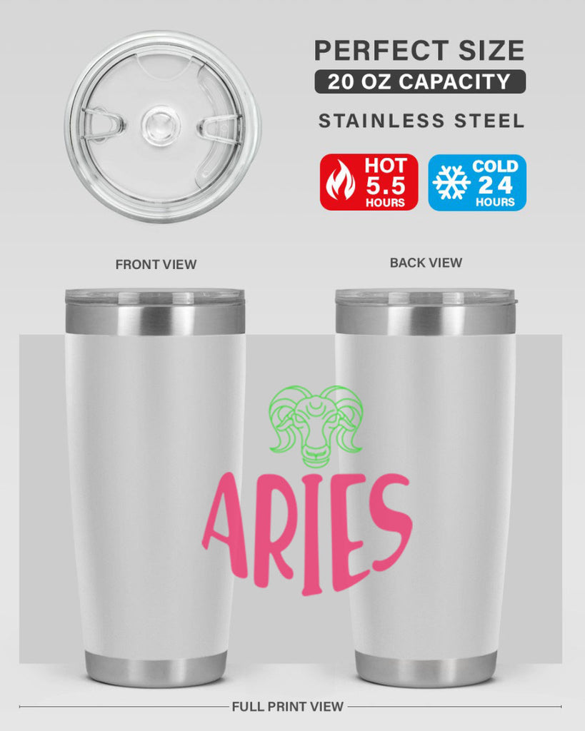 Aries 101#- zodiac- Tumbler