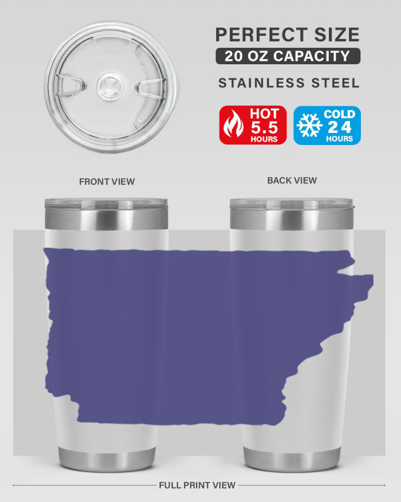 Arkansas 47#- stateflags- Tumbler