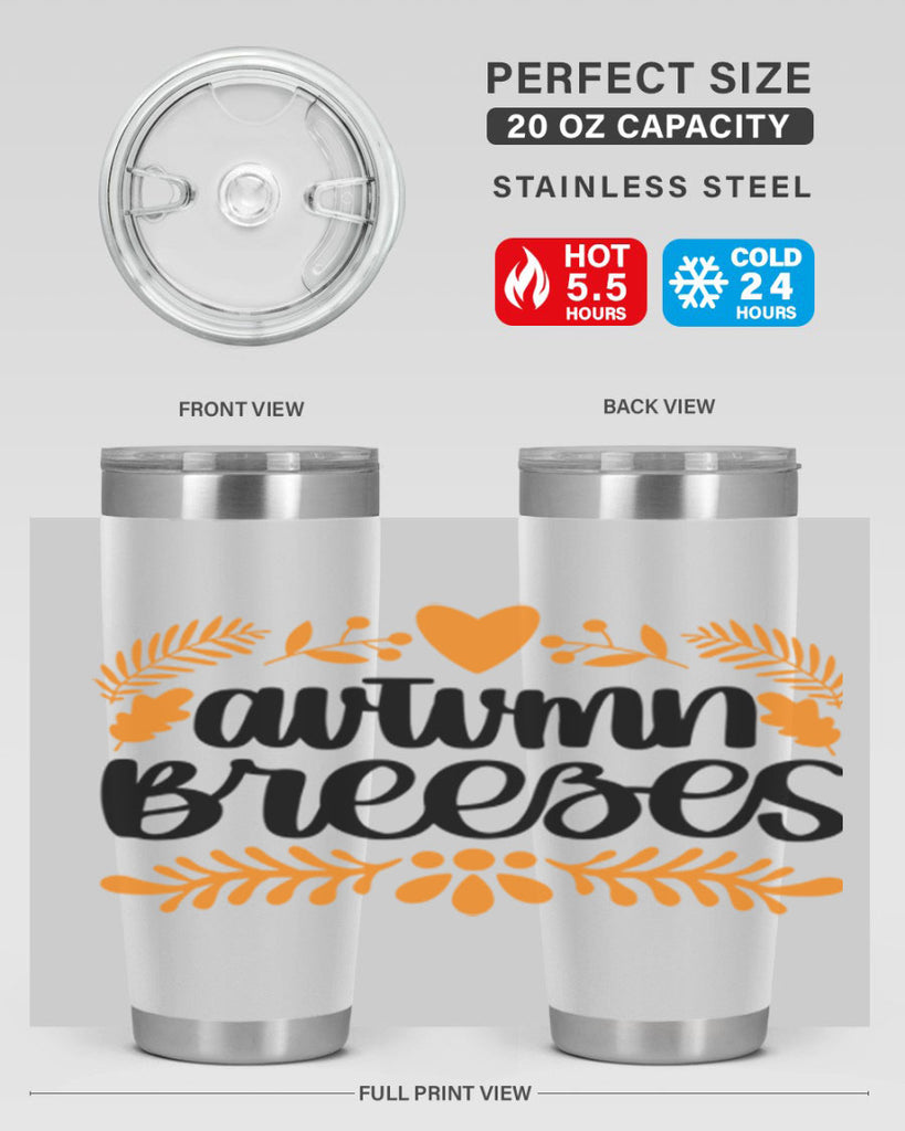 Autumn Breezes 474#- fall- Tumbler