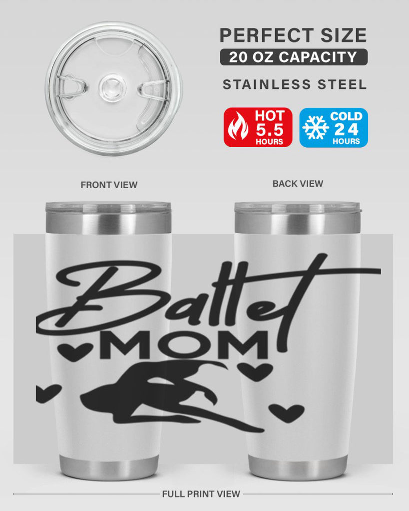 Ballet Mom 10#- ballet- Tumbler
