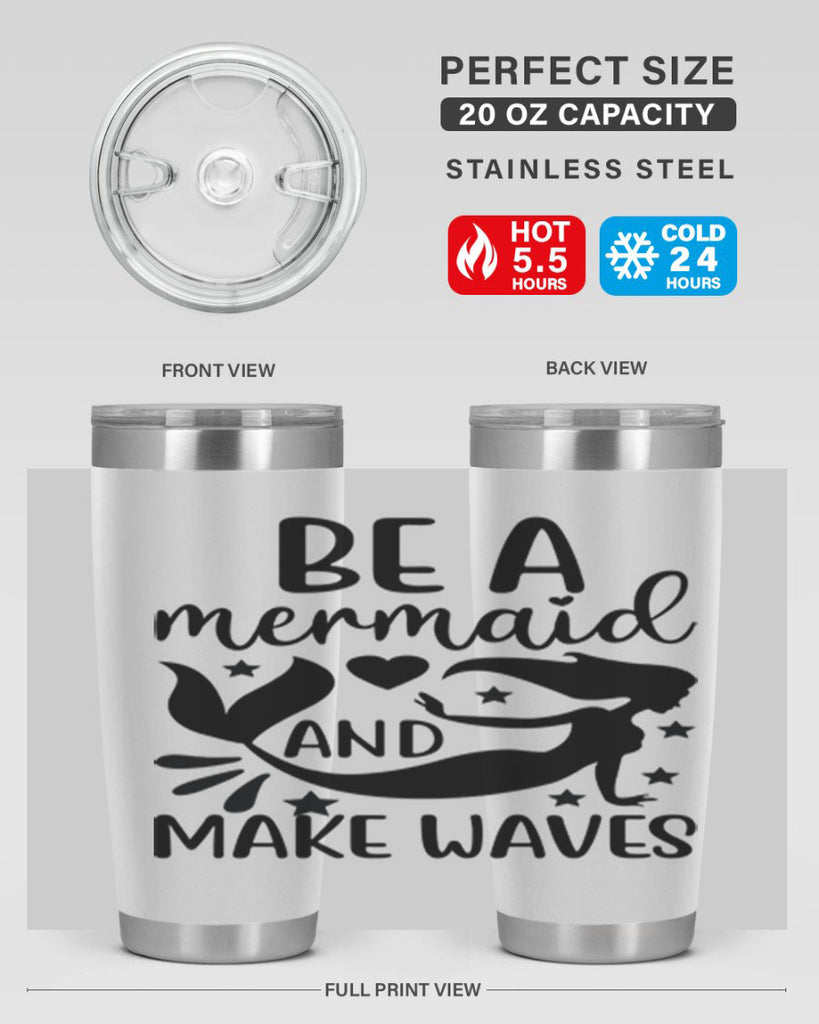 Be a mermaid and make 54#- mermaid- Tumbler