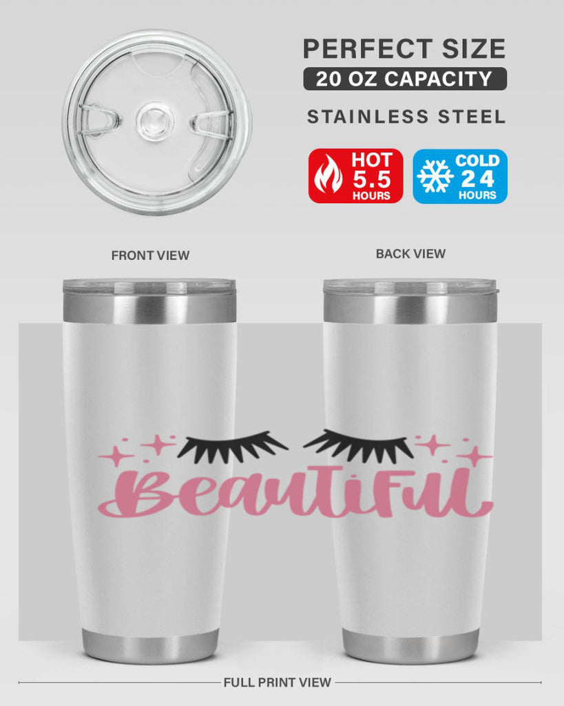 Beautiful Style 140#- make up- Tumbler