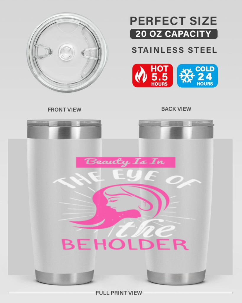 Beauty is in the eye of the beholder Style 169#- make up- Tumbler