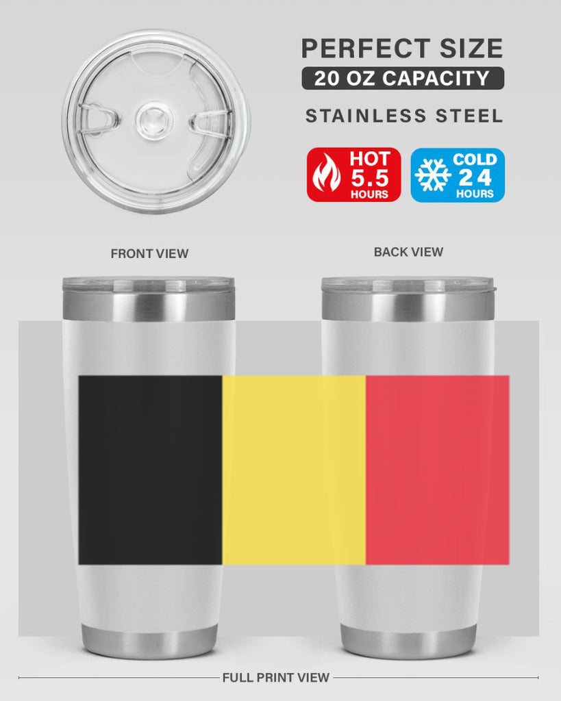 Belgium 181#- world flags- Tumbler