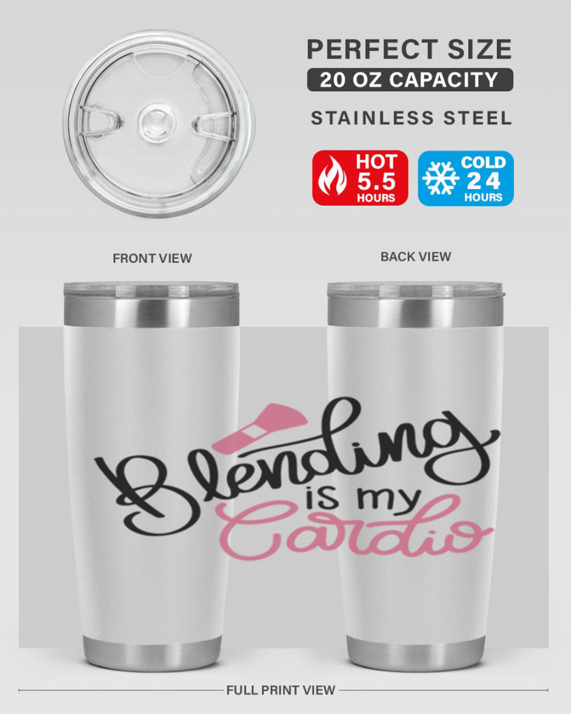 Blending is my Cardio Style 129#- make up- Tumbler