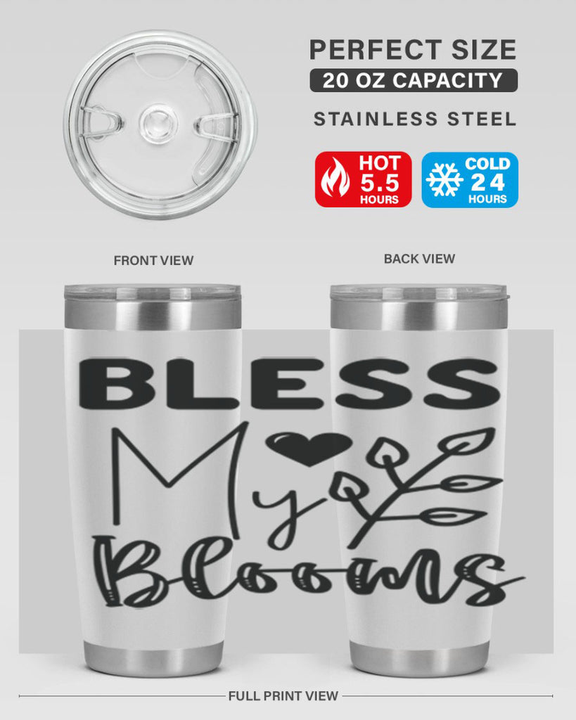Bless My Blooms 44#- spring- Tumbler