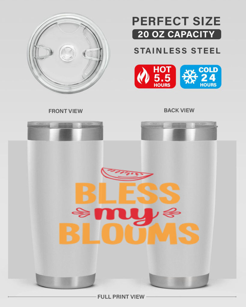 Bless my blooms 41#- spring- Tumbler