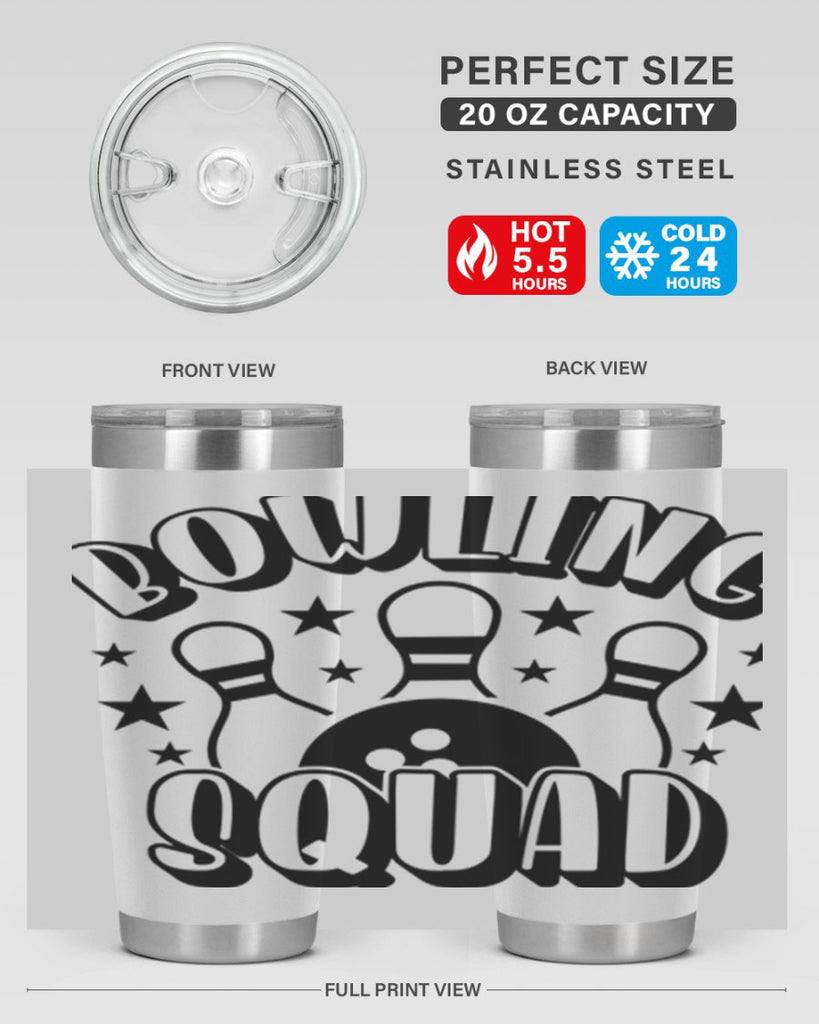 Bowling squad 1403#- bowlig- Tumbler