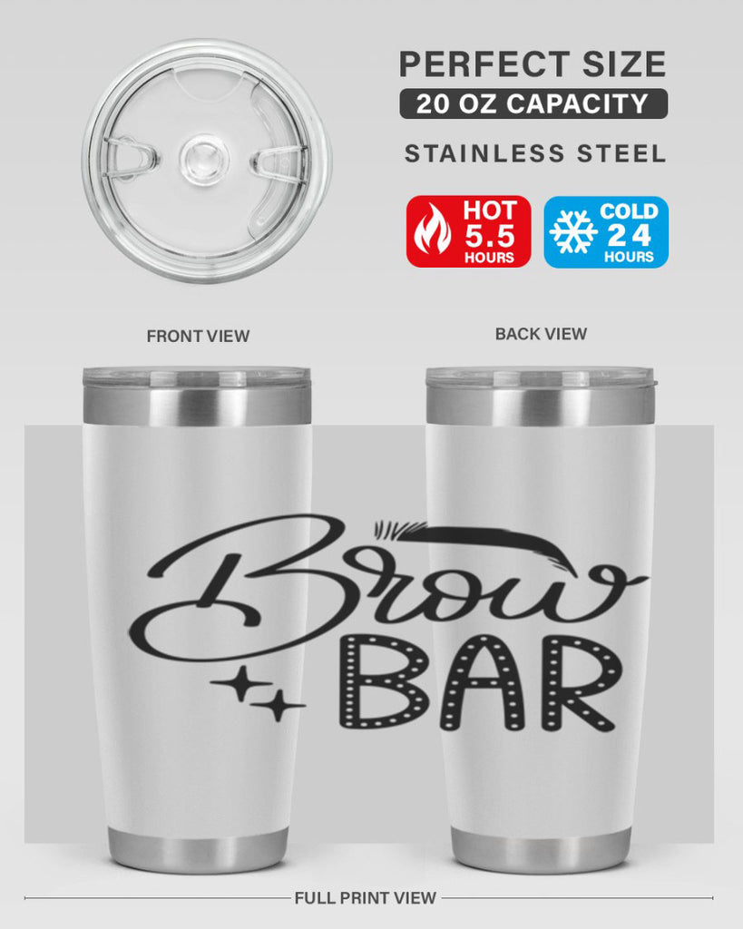 Brow Bar Style 125#- make up- Tumbler