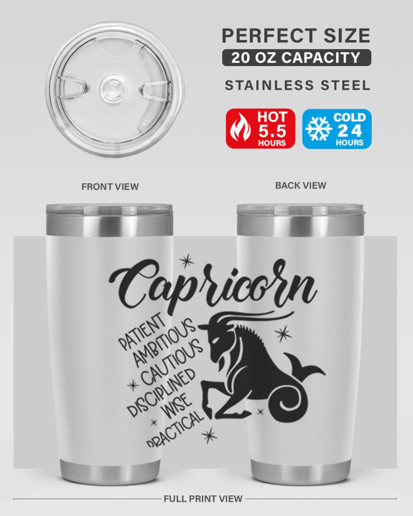 Capricorn 188#- zodiac- Tumbler