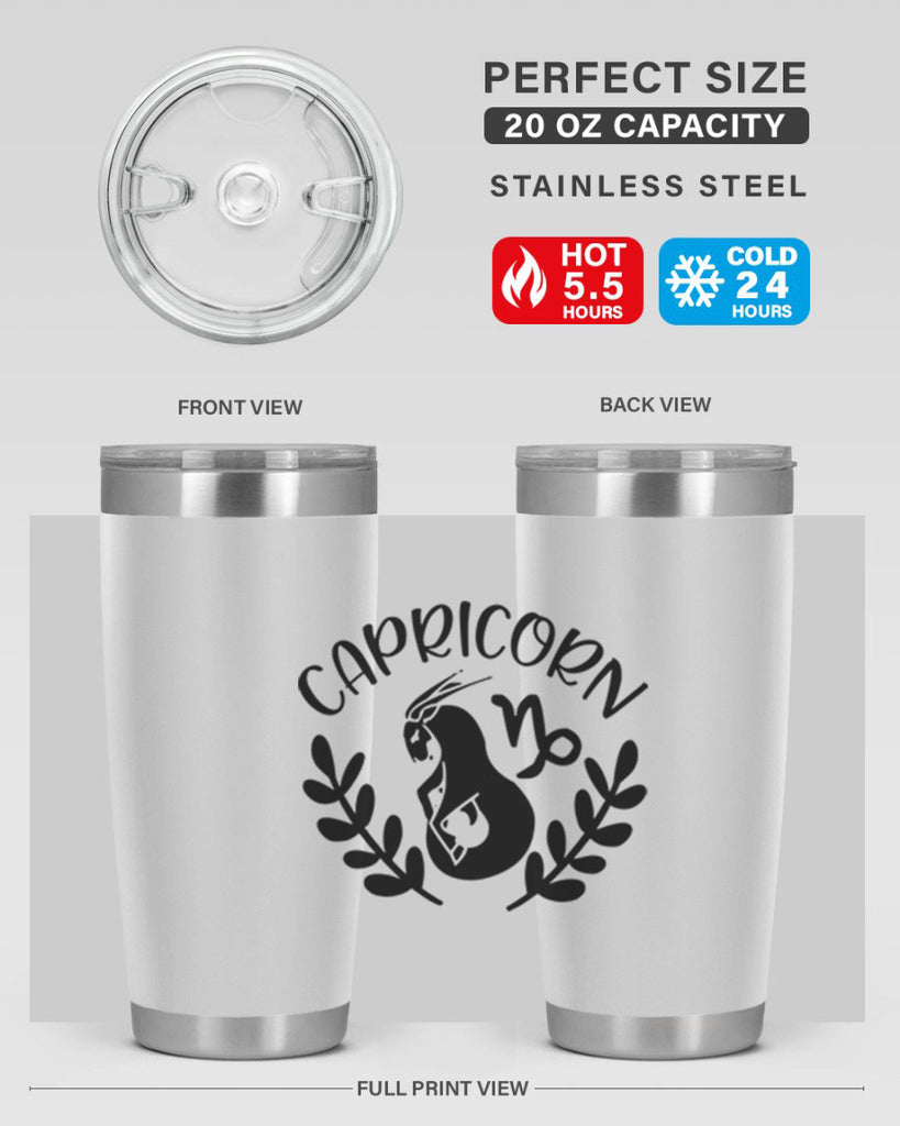Capricorn 192#- zodiac- Tumbler