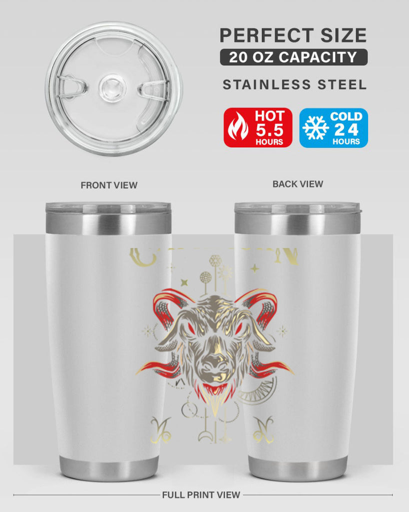 Capricorn 198#- zodiac- Tumbler