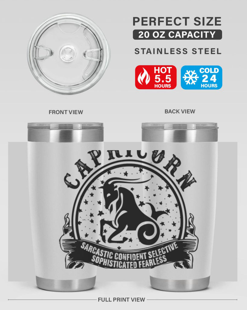 Capricorn 38#- zodiac- Tumbler
