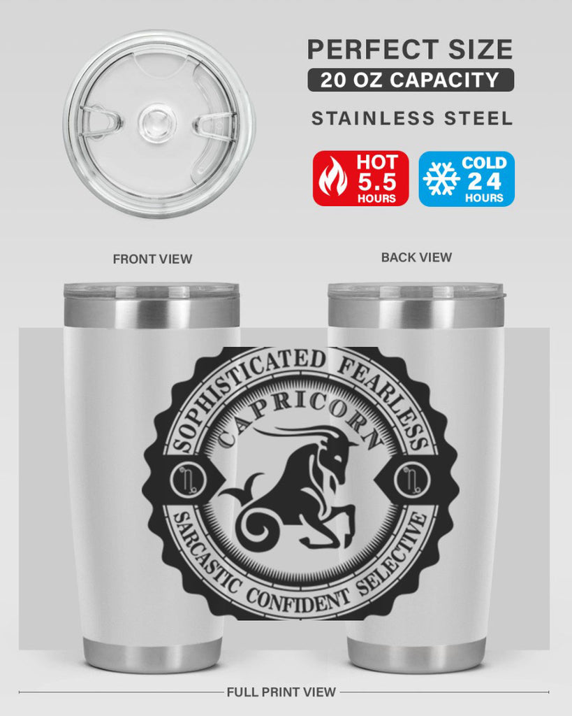 Capricorn 40#- zodiac- Tumbler