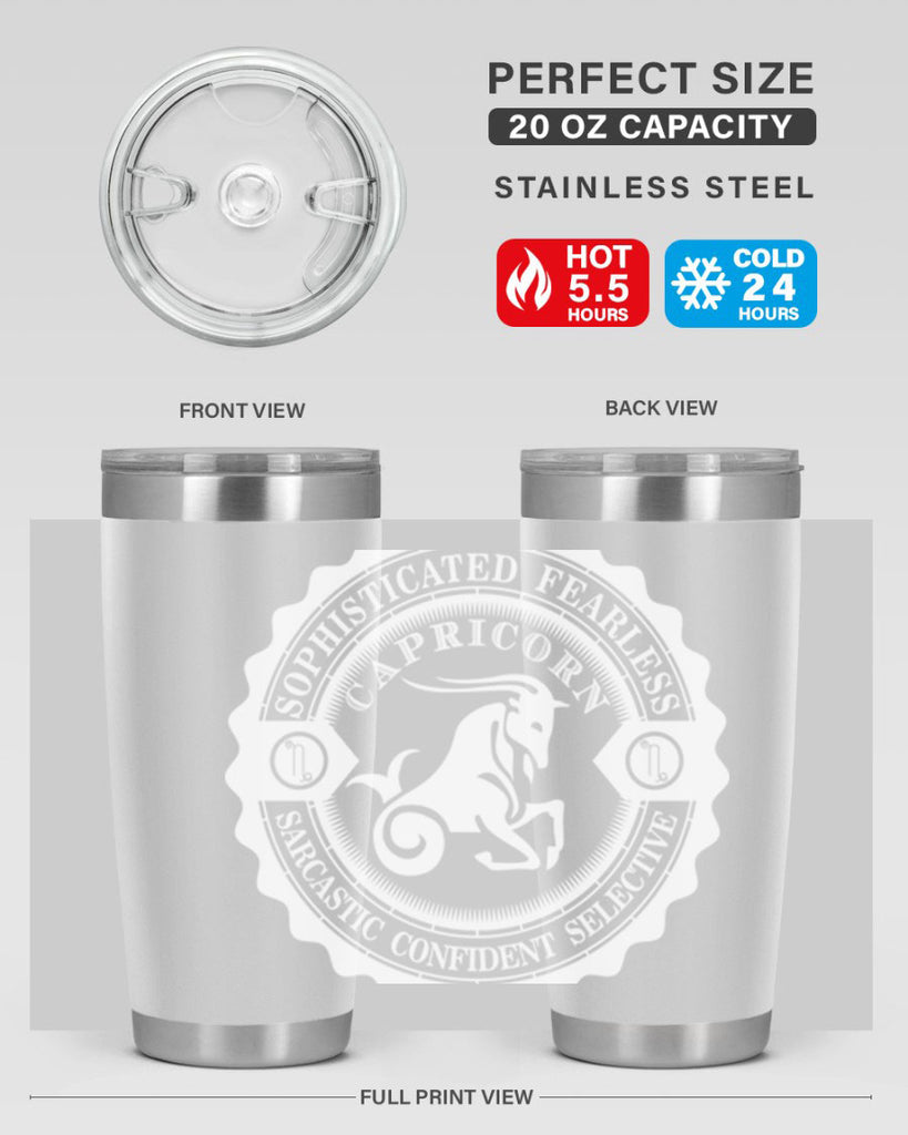 Capricorn 41#- zodiac- Tumbler