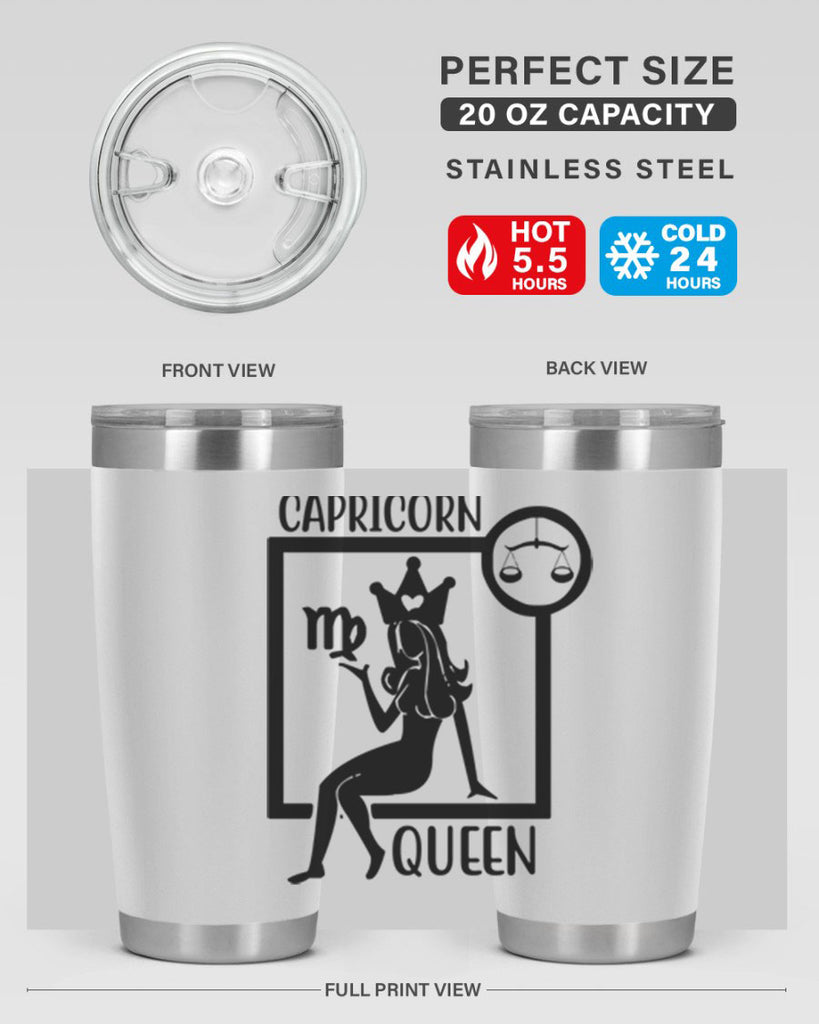 Capricorn queen 194#- zodiac- Tumbler