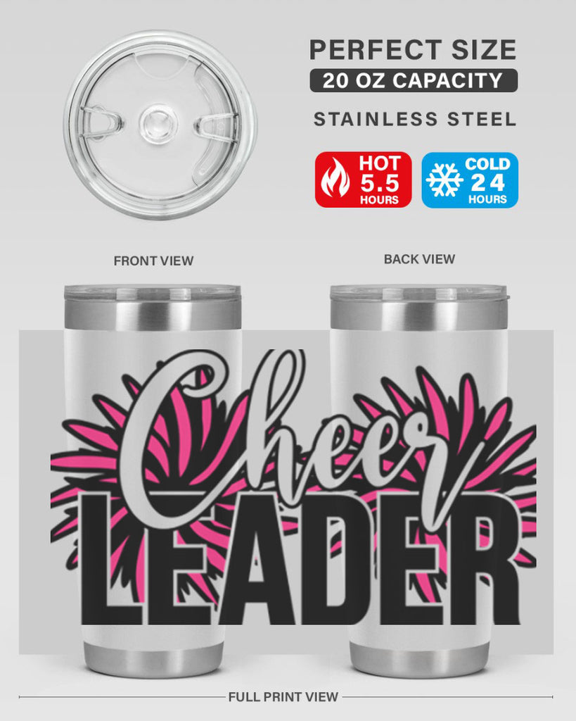 Cheer leader 1389#- cheer- Tumbler