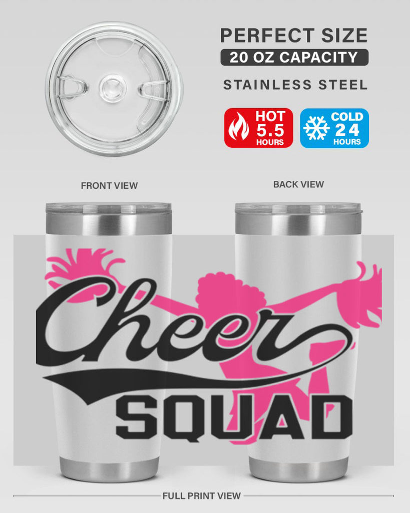 Cheer squad 1380#- cheer- Tumbler