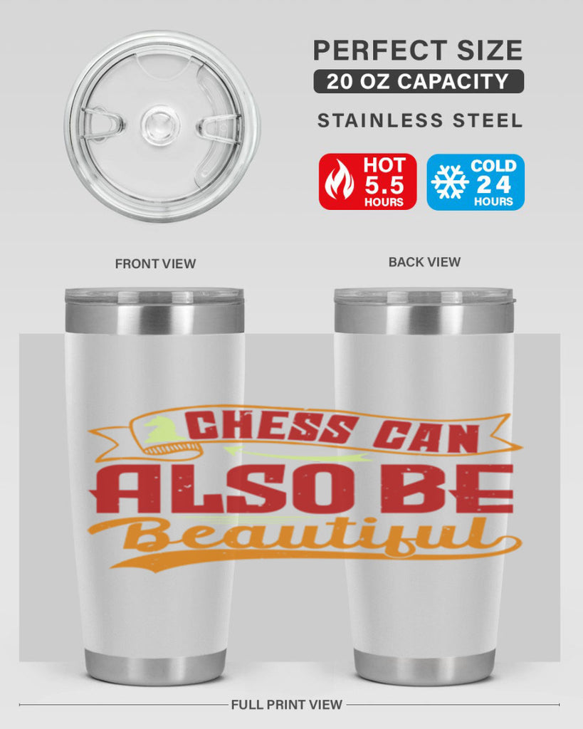 Chess can also be beautiful 28#- chess- Tumbler