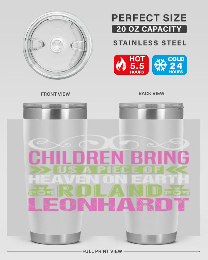 Children bring us a piece of Heaven Style 284#- baby- tumbler
