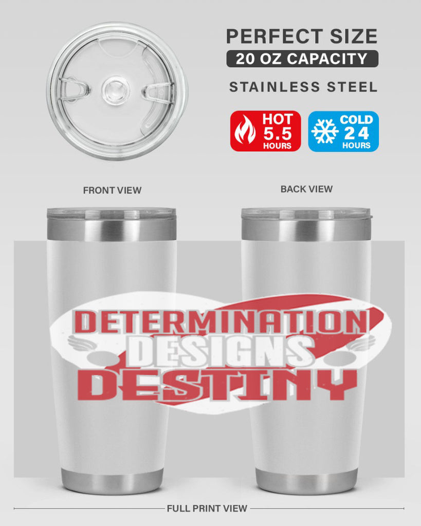 Determination designs Style 17#- Fourt Of July- Tumbler
