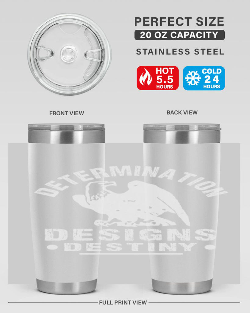 Determination designs destiny Style 3#- Fourt Of July- Tumbler