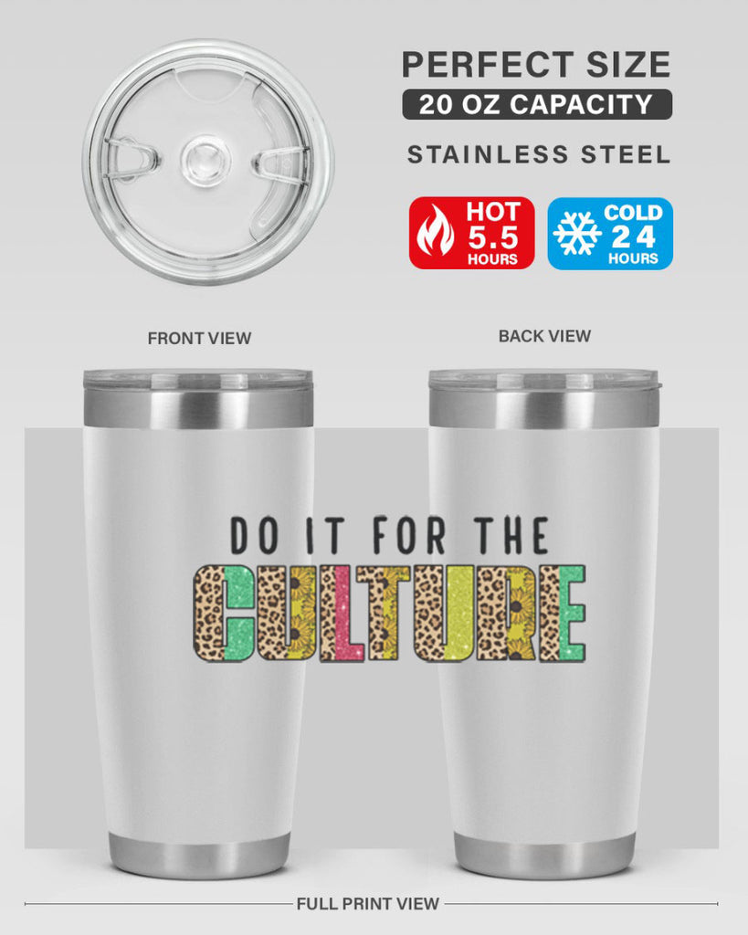 Do It For The Culture Juneteenth Png 12#- Juneteenth- tumbler