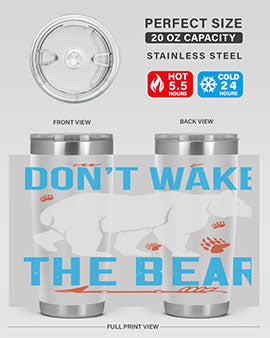 Don’t wake the bear  49#- Bears- Tumbler