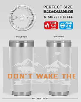 Don’t wake the bear 37#- Bears- Tumbler