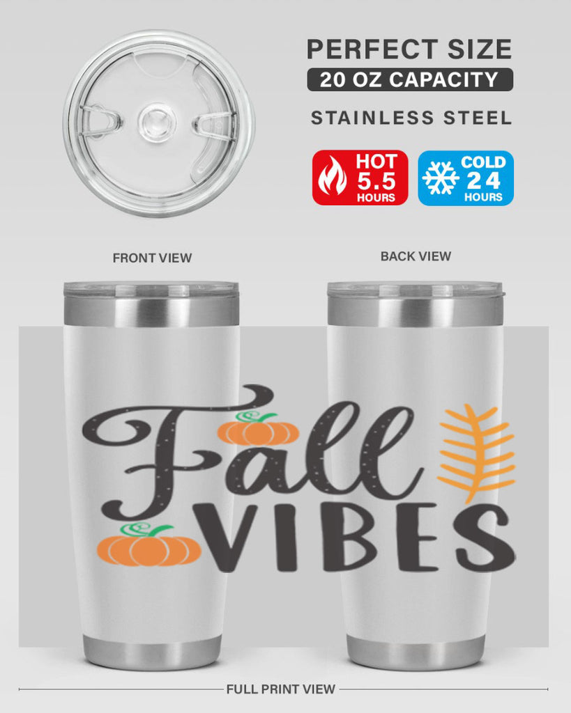 Fallvibes 163#- fall- Tumbler
