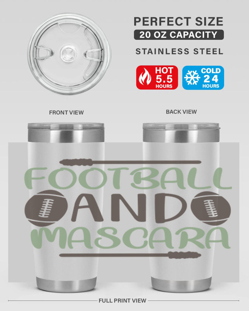 Football and Mascara 90#- fashion- Cotton Tank