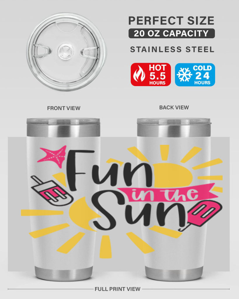 Fun In The Sun Style 45#- summer- Tumbler