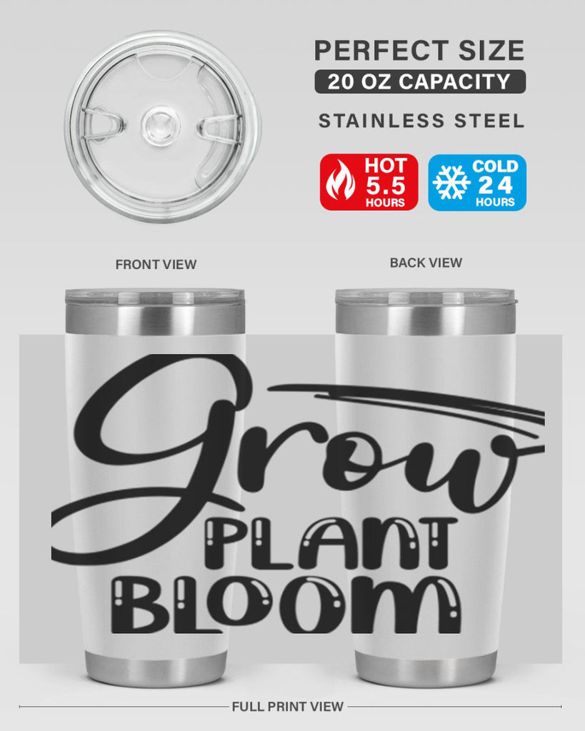 GROW PLANT BLOOM  151#- spring- Tumbler