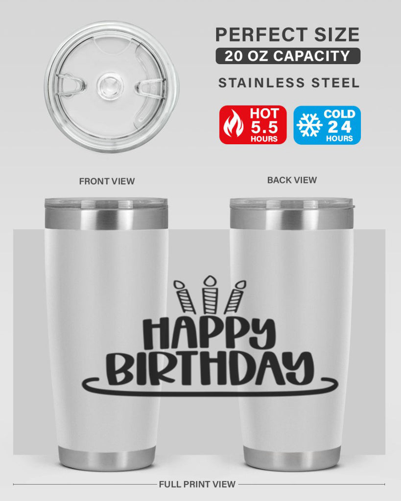 Happy Birthday Style 1#- birthday- tumbler