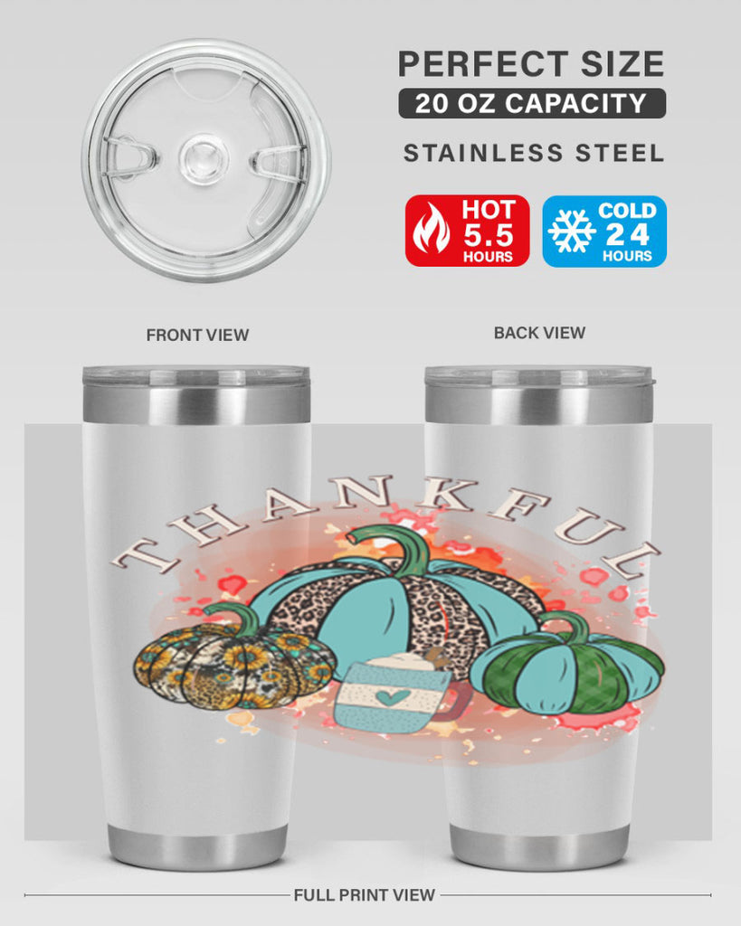 Happy Thanksgiving 247#- fall- Tumbler