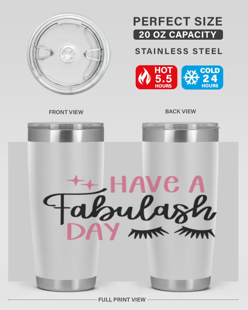 Have Fabulash Day Style 90#- make up- Tumbler