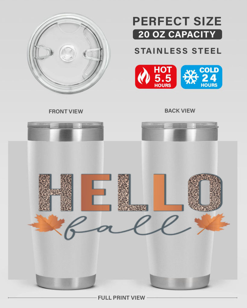 Hello Fall 272#- fall- Tumbler