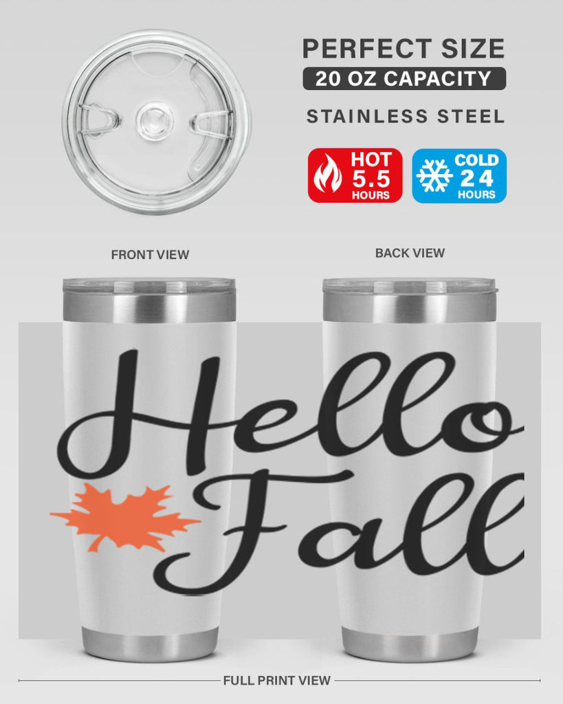 Hello Fall 274#- fall- Tumbler